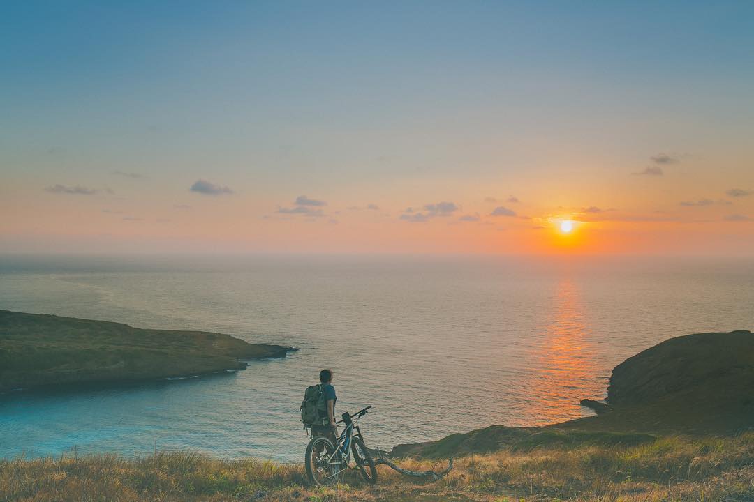 'gram: morning cycling, Oahu